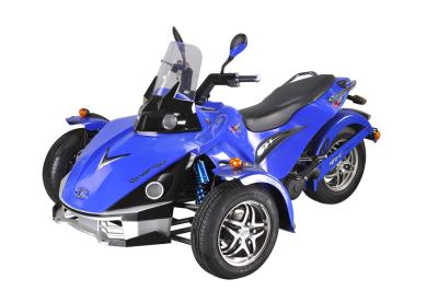 China Blue Three Wheel Quad Bike 250CC With EEC Standard , Off Road Quad for sale