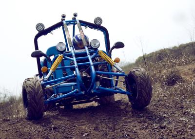 Cina il blu 12V ha motorizzato l'inizio eclettico dei go-kart 150cc di CVT per l'azienda agricola in vendita