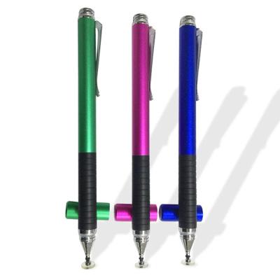 China Mobile Phone Tablet Stylus Pen Touchscreens with Custom Logo Clip Touch Pen Colorful Stylus Pens for Laptops and Phones for sale