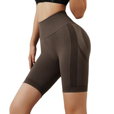 China BBZC4685 Breathable Sexy High Waist Sports Quick-drying Fitness Yoga Shorts for sale