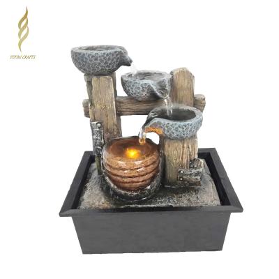 China Eco-friendly Antique Fountain Wall Water Makers Fountain Water Table Home Decor for sale