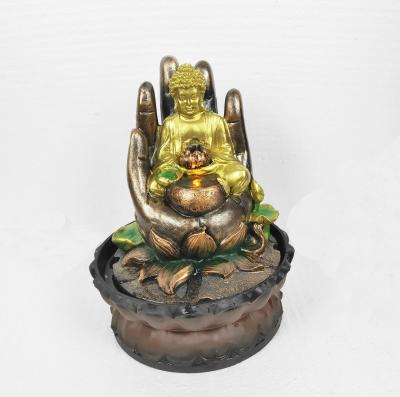 China Best selling eco-friendly garden and home pit decorative crafts resin fountain table for sale for sale