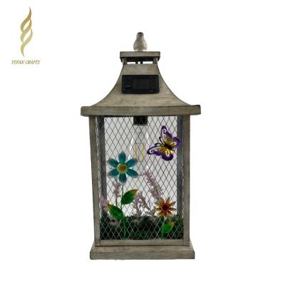 China 2021 New Europe Style Hanging Garden Decoration Solar Lantern for sale