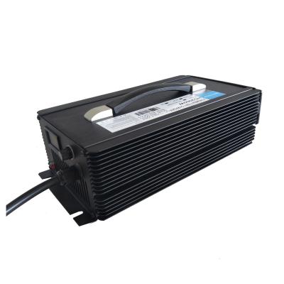 China High Power 58.4V 58.8V 30A Electric Tool PFC 2000W Lithium Battery Charger 54.6V for sale