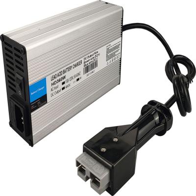 China 48V6A 360W Golf Cart Golf Cart Charger Lead Battery Charger With Andersen SB 50 Plug for sale