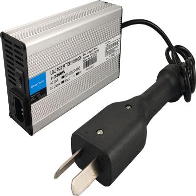 China Golf Cart Golf Cart Charger 48V6A Lithium Battery Charger 360W With Crowsfoot Plug for sale