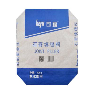 Chine La valve de sac à papier de Multiwall de matériau de construction a scellé les sacs 10kg qui respecte l'environnement à vendre