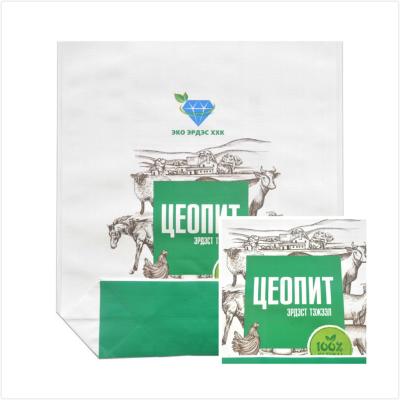 Chine BOPP adapté aux besoins du client a stratifié les sacs tissés par pp pour alimentation des animaux de graine d'engrais/herbe/ à vendre