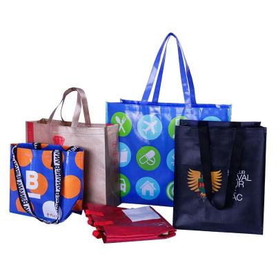 China Customized pp woven shopping sack bags，Polypropylene Woven shopping Bag with printing for sale