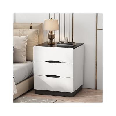 China Customized Solid Wood Night Stand OEM Factory Bedside Cabinet Furniture Home Furniture Nightstand For Bedroom for sale