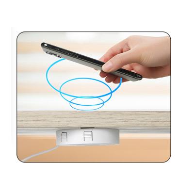 China 10W Qi Mobile Phone Restaurant Coffee Table Office Furniture Embedded Wireless Charger - Buy Embedded Wireless Charger, for sale