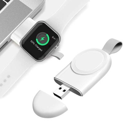 China Smart Watch Mini Portable Watch Charging Cable USB Magnetic Wireless Charger For Apple Watch Fast Charging iwatch Series 5 4 3 2 for sale