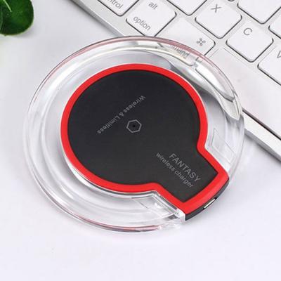 China 2020 Universal New 5W K9 Wireless Charger Ultra-thin Wireless Charger Mobile Phone Charging For iPhone for sale