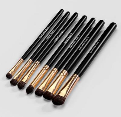 China Flat Brush New Arrivals 2020 Cosmetic Brush Cosmetics Make Up Brushes Make Up Bag Eye Wooden Style PCS Print OEM Makeup Set Hair White for sale