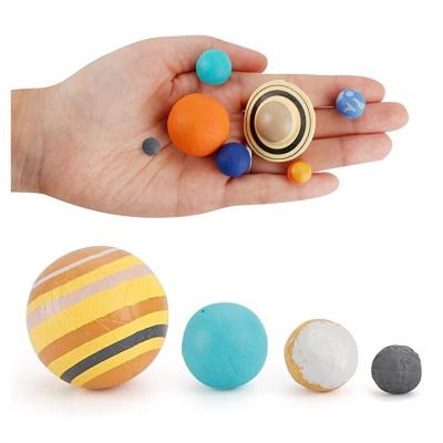 China 9 PCS Universe Planet Solar System Astronomy Science STEM Gently Space Toys School Project Collection Model Other Educational Toys for sale