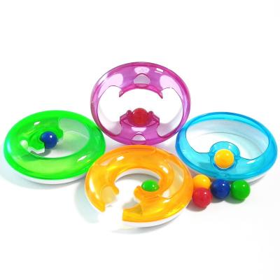 China Newest Effort Release Magic Trick The Original Marble Spinner Toy Looper Hoop Spin Ball Skill Spinner Unzip Relaxing Hand Desk Toys for sale