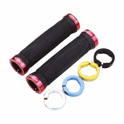 China BMX Road Mountain Bicycle Tricycle Grip Bar Grip Lock MTB Bike Grip Non-Slip Grip for sale