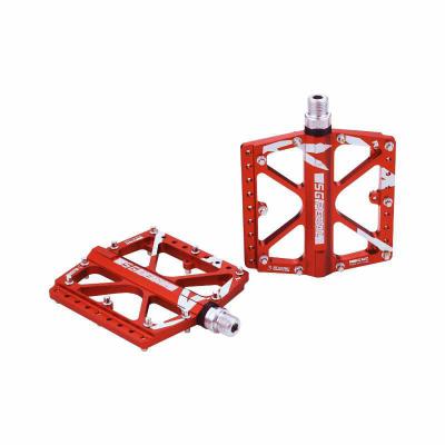 China Luxury 3 Bearings Aluminum Wide Platform Ultralight Bicycle Pedals Foot Pedals For MTB BMX for sale