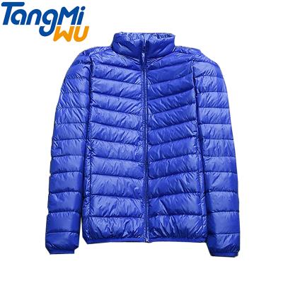 China TMW Anti-wrinkle winter wear long sleeve oversized hooded stripper jacket quilted anorak men down jacket for sale