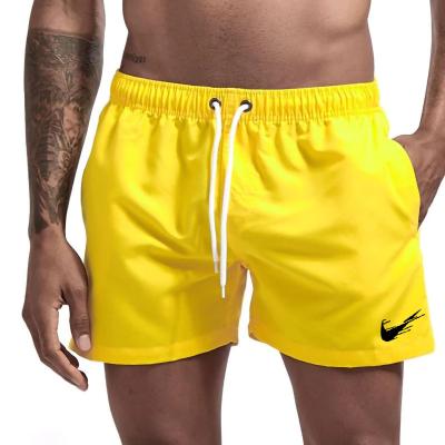 China 2023 Summer Men's Casual Custom Nylon Short Anti-Wrinkle Gym Over The Knee Pants For Running 15 Colors Beach Shorts Beach Shorts for sale