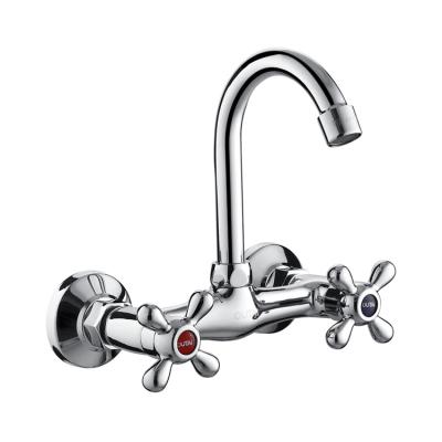 China Thermostatic Faucets Pull Out Hot And Cold Water Faucet Brass Chrome NSF 61-9 Solid Wall Mounted Kitchen Pull Down Stainless Steel Mixer Faucet Parts for sale