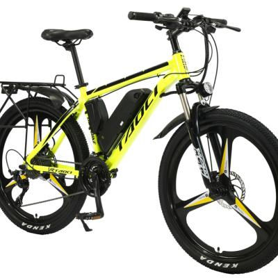 China Aluminum Alloy Customization Electric Mountain Bike E Bike 26 Inch Ebike 350w Bicycle With Lithium Battery for sale