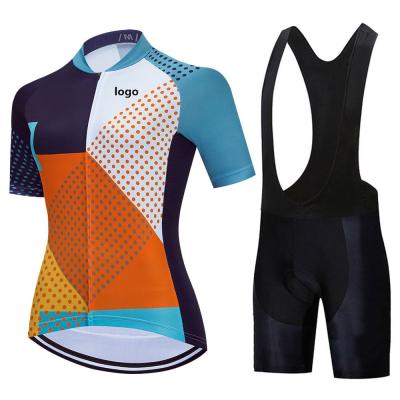 China Breathable Customize Color Mountain Cycling Clothes Shorts Sets Riding Clothes for sale