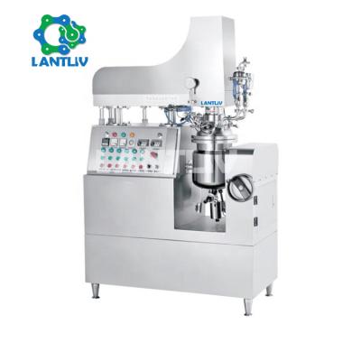 China Body Cream Viscous Liquid Cosmetic Lotion Mixer Emulsifier 5L Machine Tank Homogenizer Emulsifying Equipment For Liquid Detergent for sale