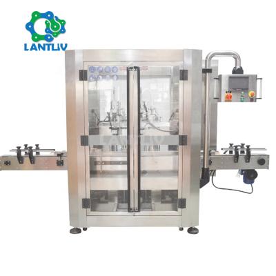 China Newest Food After Tracking Style Automatic Piston Filling Volumetric Lotion Toner Body Cosmetics Filler Filling Capping Machine for sale