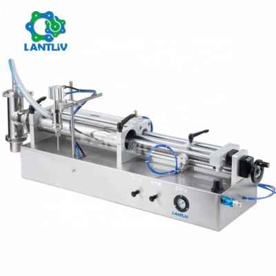 China Economic Food Cosmetic Single Double-spout Filling Machine Horizontal Self-pumping Liquid Shampoo Filling Machine Price for sale