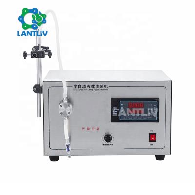 China Food Guangzhou Perfume Liquid Eye Drop Filler Machines Single Semi-automatic Small Volume Magnetic Pump Speed ​​Spout Liquid Filling Machine for sale