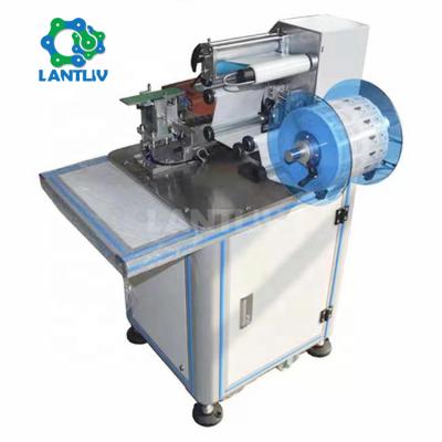 China Food Cable Wire Harness Wrap Around Semi-automatic Cable Label Flag Labeler Machine Wire Labeling Machine for Electrical Wire Labeling for sale