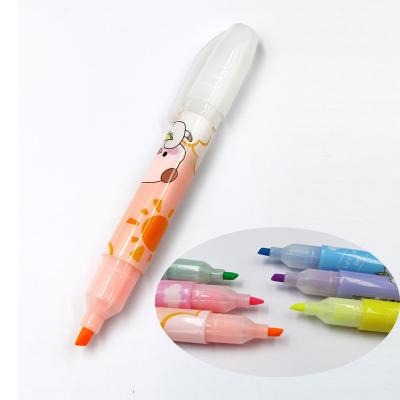 China office & Hot Sale School Markers 2021 Jumbo Capacity Under Line Highlighter Text Marker For School And Office for sale