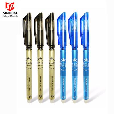 China Free Sample Natural Erasable Gel Ink Pen Soft Writing Easy Erasing Rub for sale