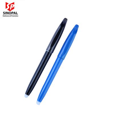 China Fine point full size free sample erasable gel pen suitable for leather and fabric for sale