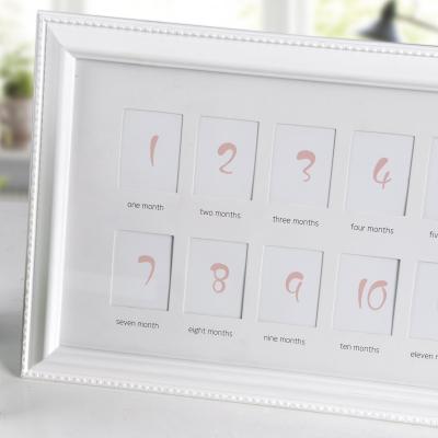 China Commemorative Creative Home Newborn Baby Photo Frame Baby Growth Decoration Installation for sale