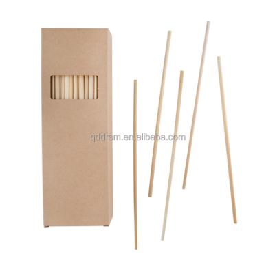 China Individually Paper Wrapped Disposable Biodegradable Natural Wheat Straw Organic Wheat Hay Straw From Factory Drinking Straw 100% for sale