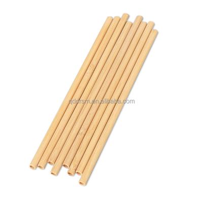 China High Quality Disposable Biodegradable Organic Bamboo Straw Straw Eco-Friendly Reusable Bamboo for sale