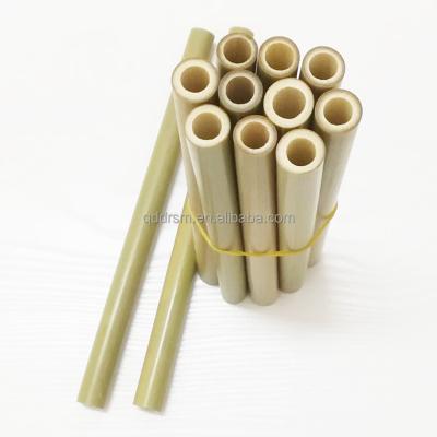 China 100% Natural Bamboo Straws Healthy Eco-friendly Biodegradable Disposable For Drinking for sale