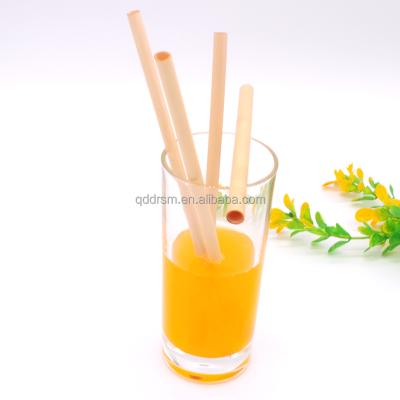 China 100% Natural Reed Straw Disposable Eco Friendly Compostable Drinking Straws for sale