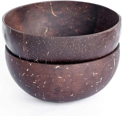 China 100% Natural Sustainable Coconut Shell Bowl Hot Bowl for sale