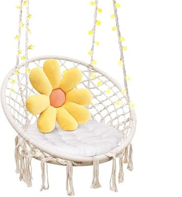 China Modern Outdoor Hammock Chair Macrame Swing Garden Chair Double Macrame Swing Chair for sale