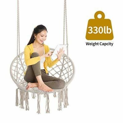 China Modern macrame swing chair macrame swing chair can be assembled macrame swing chair on hot sale for sale