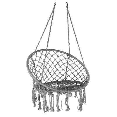 China Modern Macrame Swing Chair Hanging Macrame Swing Chair Indoor Macrame Swing Chair On Hot Sale for sale