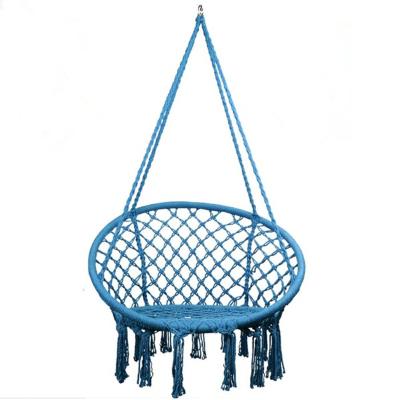 China Modern Macrame Swing Chair Hammock Hammock Patio Swing Chair Yard Garden Macrame for sale