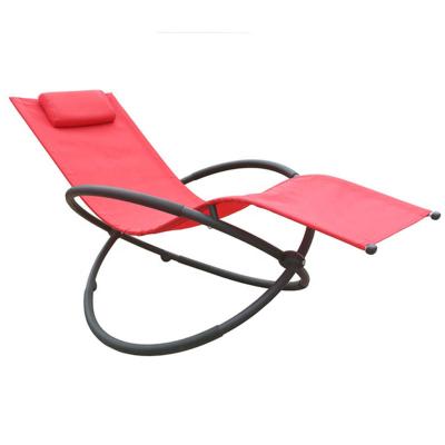 China Modern Outdoor Beach Chair Leisure Weightless Foldable Rocking Chair for sale