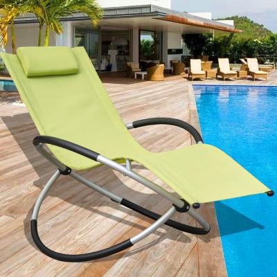 China Modern Hot Sale In Amazon Metal Garden Sofa Set Outdoor Rattan Furniture Wicker Rocking Chair for sale