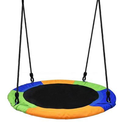 China Fully Assembled Modern Kids Saucer Tree Swing, Round Bird's Nest Swing for sale