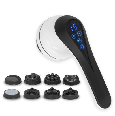 China New Patented Touch Screen Vibration Handheld Body Sculptor Massager for sale