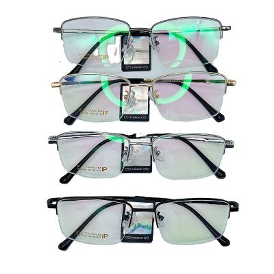 China Glasses Frames Optical Eyewear Pure Titanium Glasses Frames Men Prescription Eye Glasses For Men Glasses Square Myopia Optical Eyewear for sale